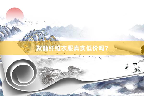 聚酯纤维衣服真实低价吗？